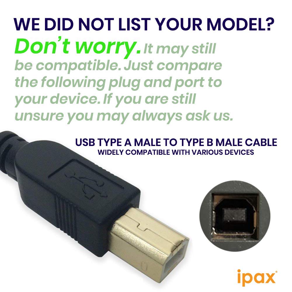 USB-A to USB-B Cable (2.0 or 3.0 Available) — Free Geek Twin Cities